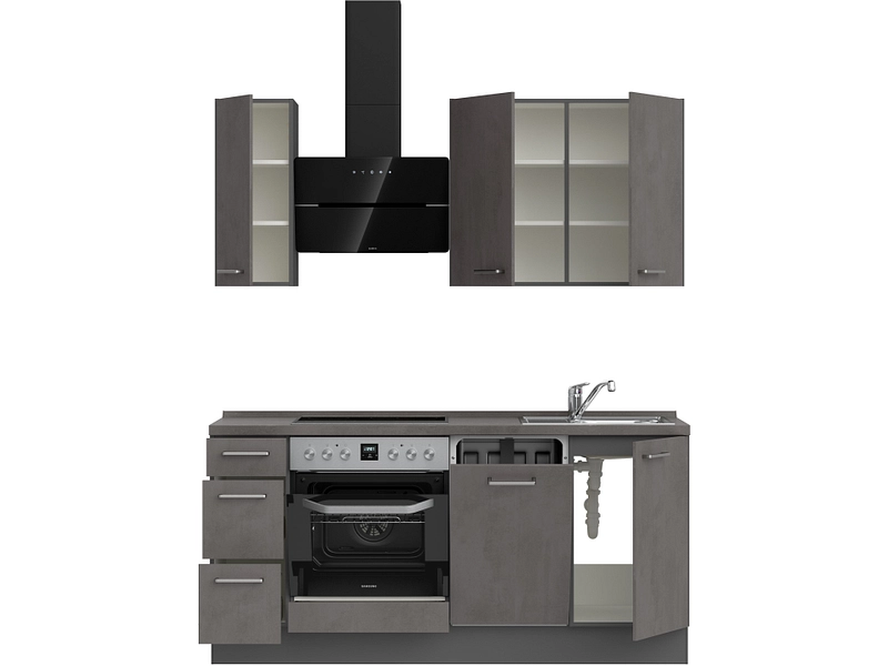 Cucina completa MODUSET RIVA PREMIUM
