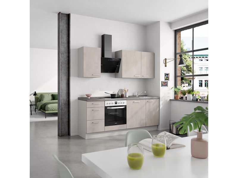 Komplette Küche MODUSET RIVA PREMIUM