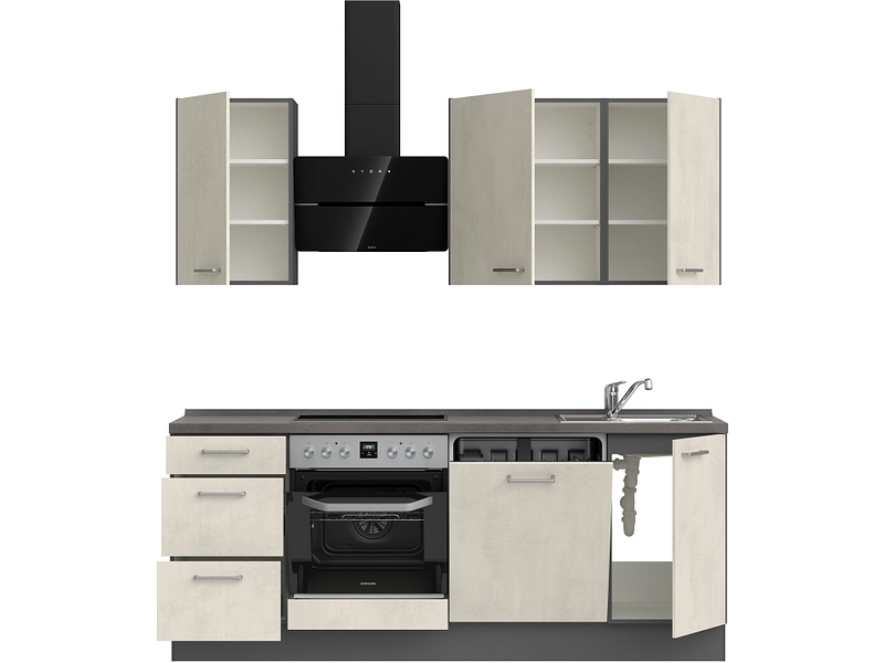 Cucina completa MODUSET RIVA PREMIUM