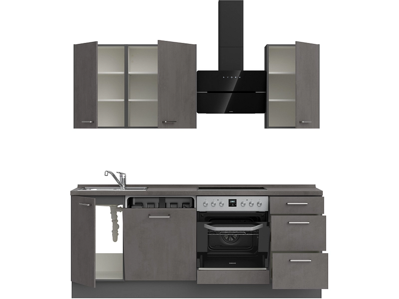 Cucina completa MODUSET RIVA PREMIUM