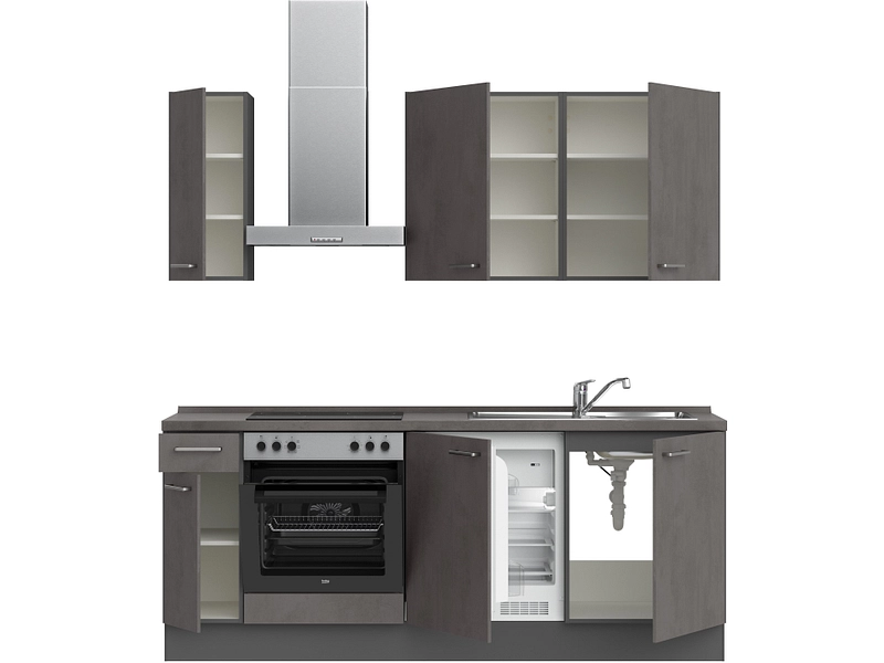 Komplette Küche MODUSET RIVA CLASSIC