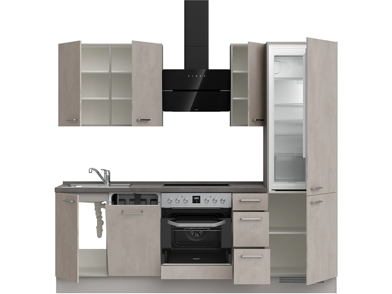 Cucina completa MODUSET RIVA PREMIUM