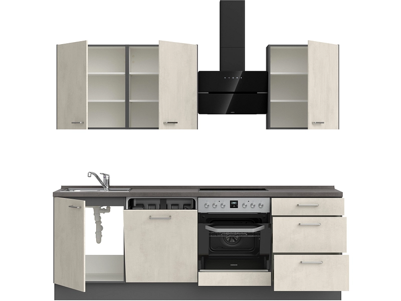Cucina completa MODUSET RIVA PREMIUM