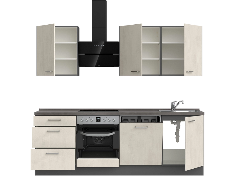 Cucina completa MODUSET RIVA PREMIUM