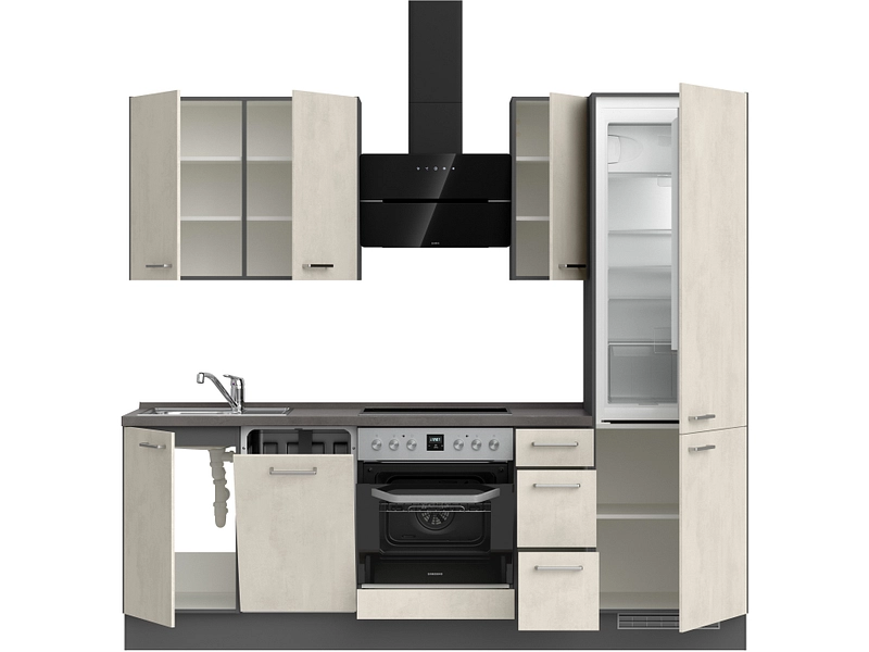 Cucina completa MODUSET RIVA PREMIUM