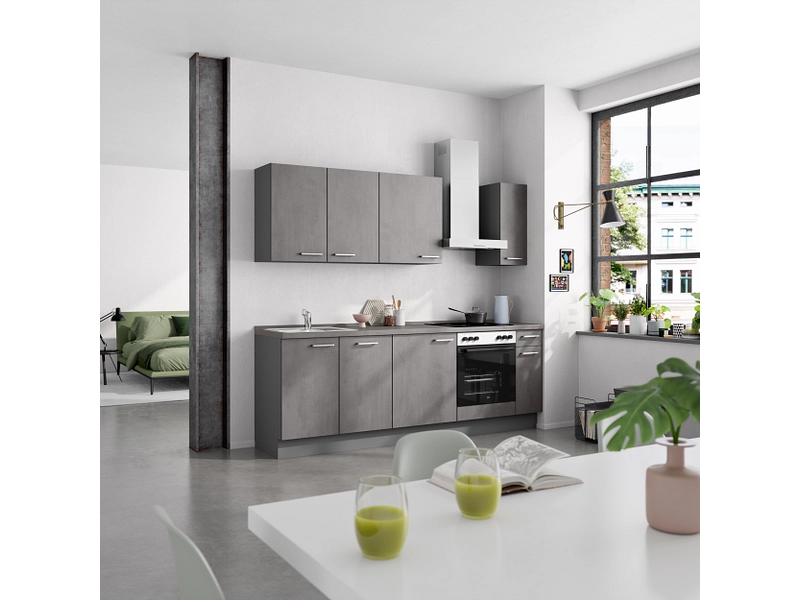 Komplette Küche MODUSET RIVA CLASSIC