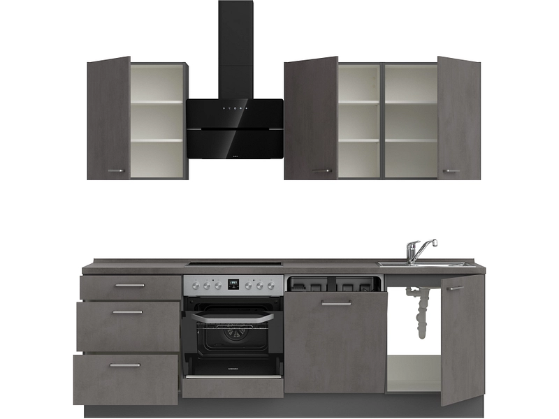 Cucina completa MODUSET RIVA PREMIUM