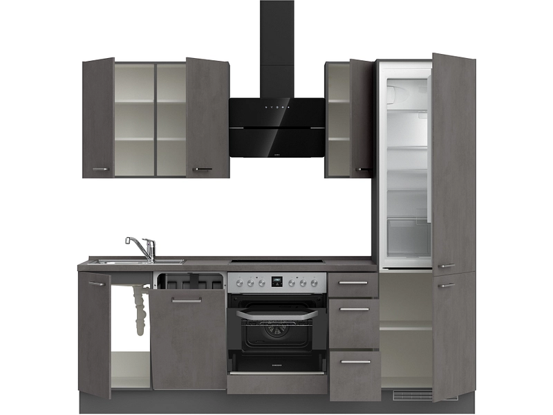 Cucina completa MODUSET RIVA PREMIUM