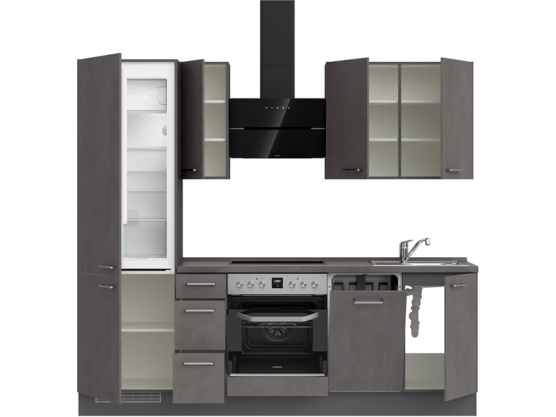 Cucina completa MODUSET RIVA PREMIUM