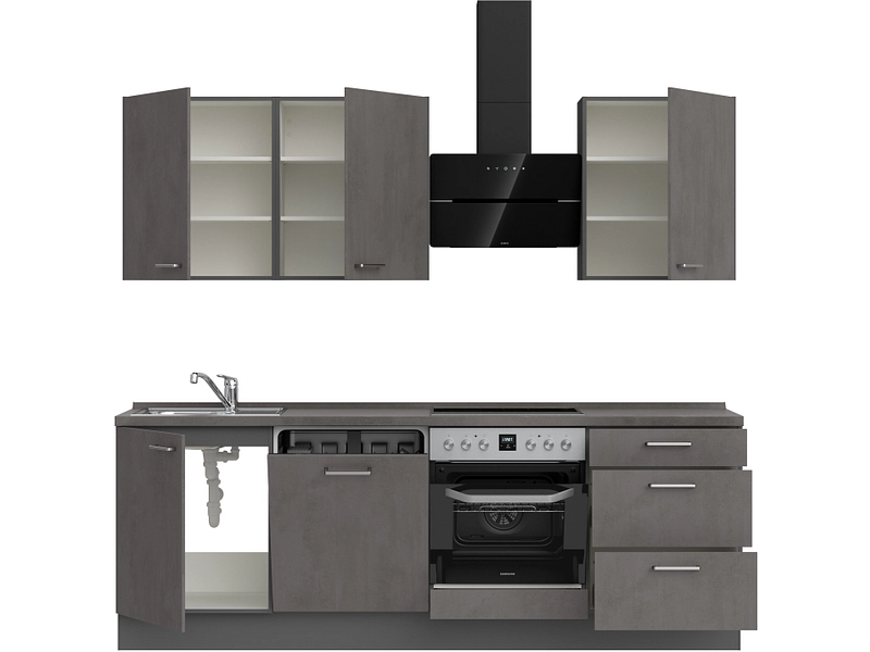 Cucina completa MODUSET RIVA PREMIUM