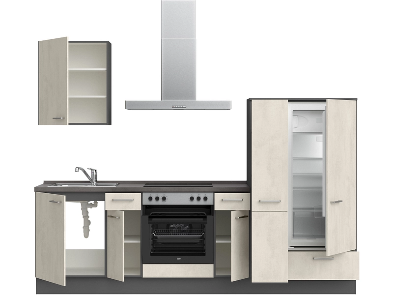 Komplette Küche MODUSET RIVA CLASSIC