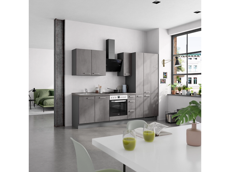 Komplette Küche MODUSET RIVA PREMIUM