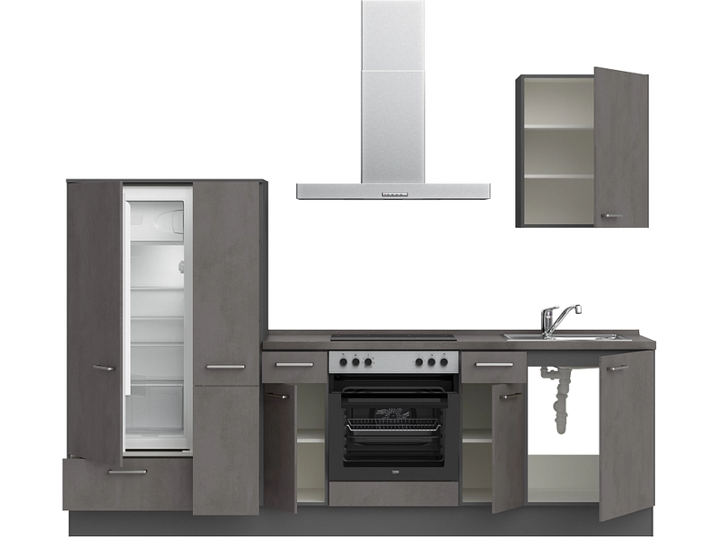 Komplette Küche MODUSET RIVA CLASSIC