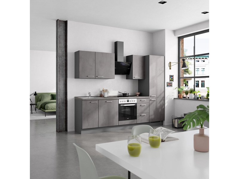 Komplette Küche MODUSET RIVA PREMIUM