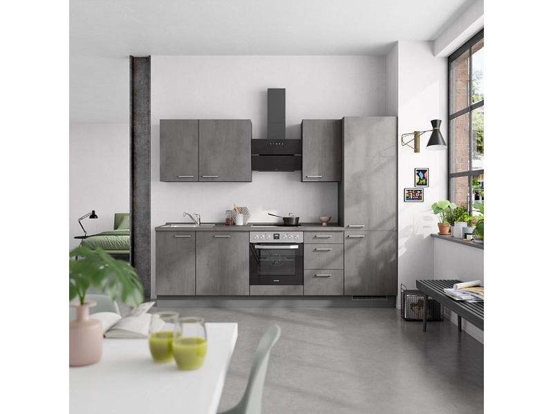 Komplette Küche MODUSET RIVA PREMIUM