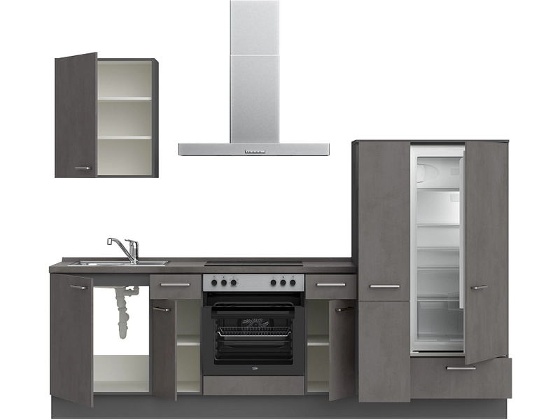 Komplette Küche MODUSET RIVA CLASSIC