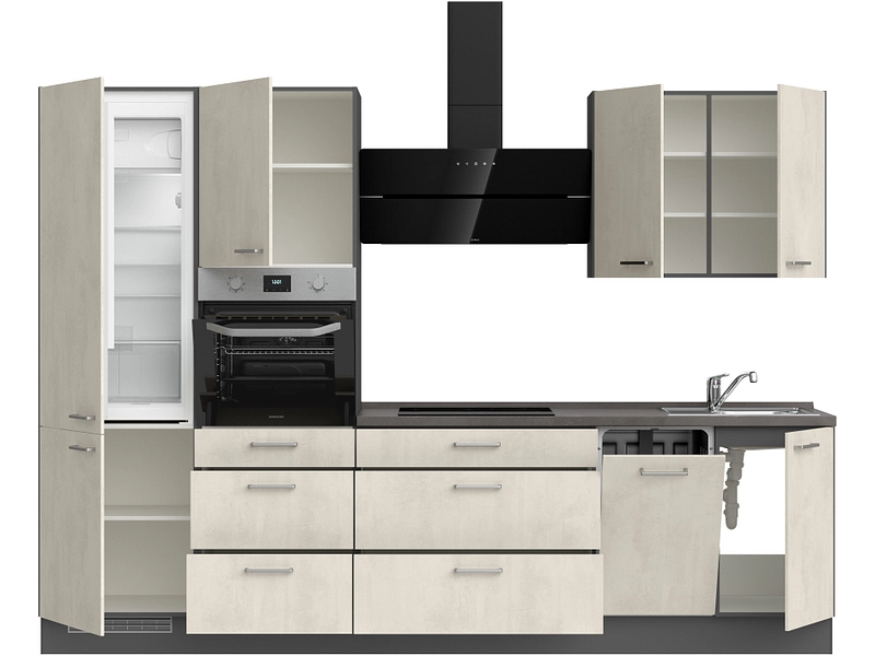 Cucina completa MODUSET RIVA PREMIUM