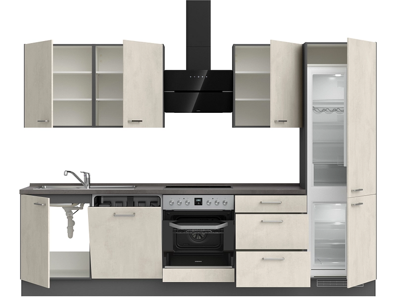 Cucina completa MODUSET RIVA PREMIUM