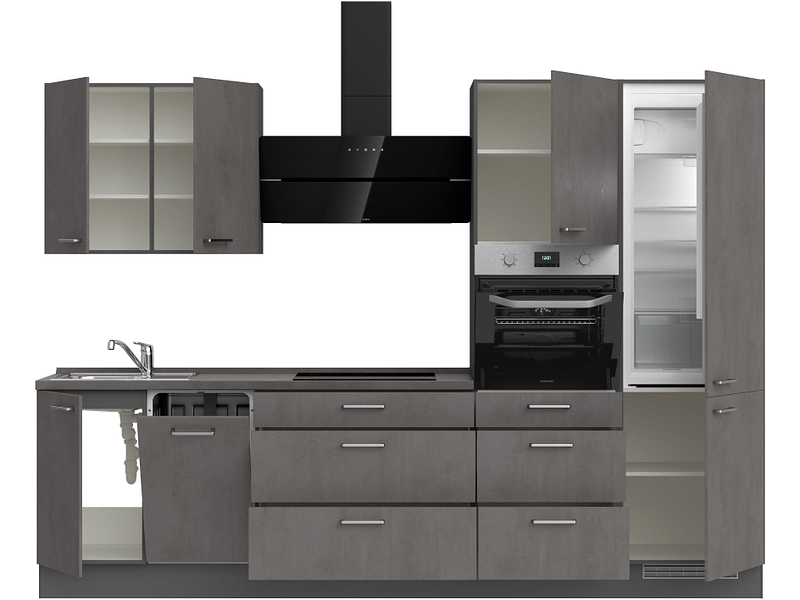 Cucina completa MODUSET RIVA PREMIUM