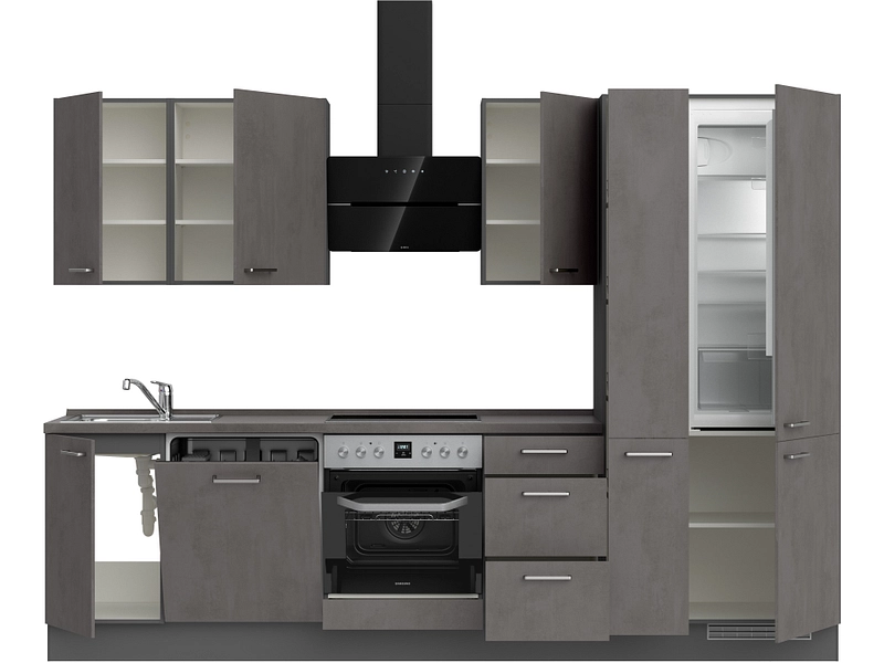 Cucina completa MODUSET RIVA PREMIUM