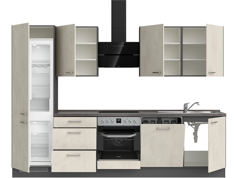 Cucina completa MODUSET RIVA PREMIUM