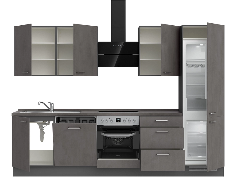 Cucina completa MODUSET RIVA PREMIUM