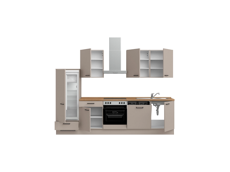 Komplette Küche mit Elektrogeräten MODUSET EASYTOUCH CLASSIC Komplette Küche mit Elektrogeräten MODUSET EASYTOUCH CLASSIC