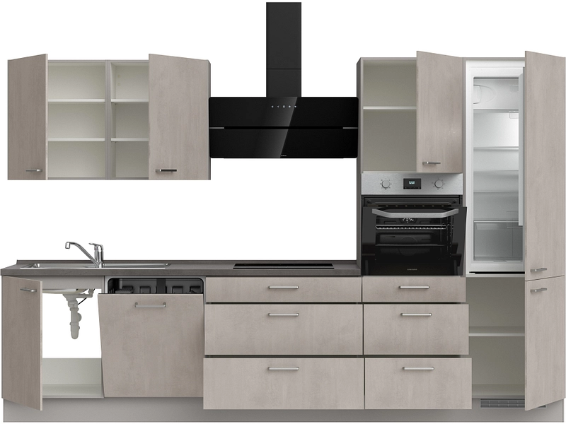 Cucina completa MODUSET RIVA PREMIUM