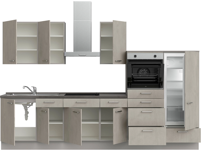 Komplette Küche MODUSET RIVA CLASSIC