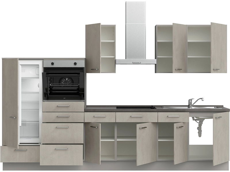 Komplette Küche MODUSET RIVA CLASSIC