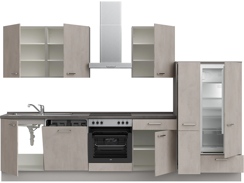 Komplette Küche MODUSET RIVA CLASSIC