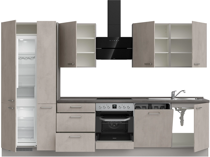 Cucina completa MODUSET RIVA PREMIUM