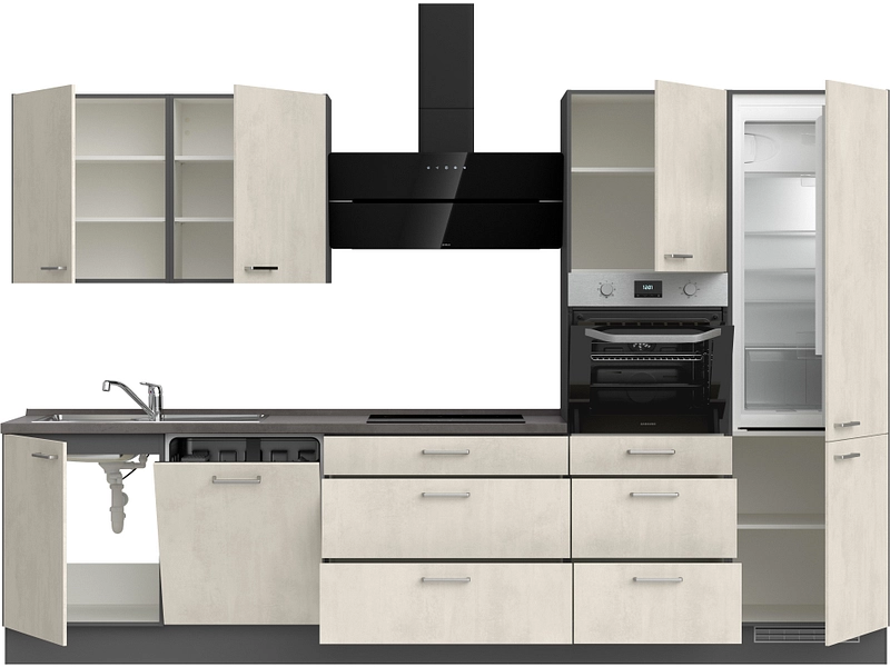Cucina completa MODUSET RIVA PREMIUM