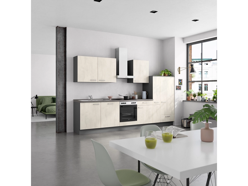 Komplette Küche MODUSET RIVA CLASSIC