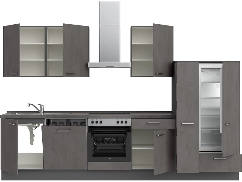 Komplette Küche MODUSET RIVA CLASSIC