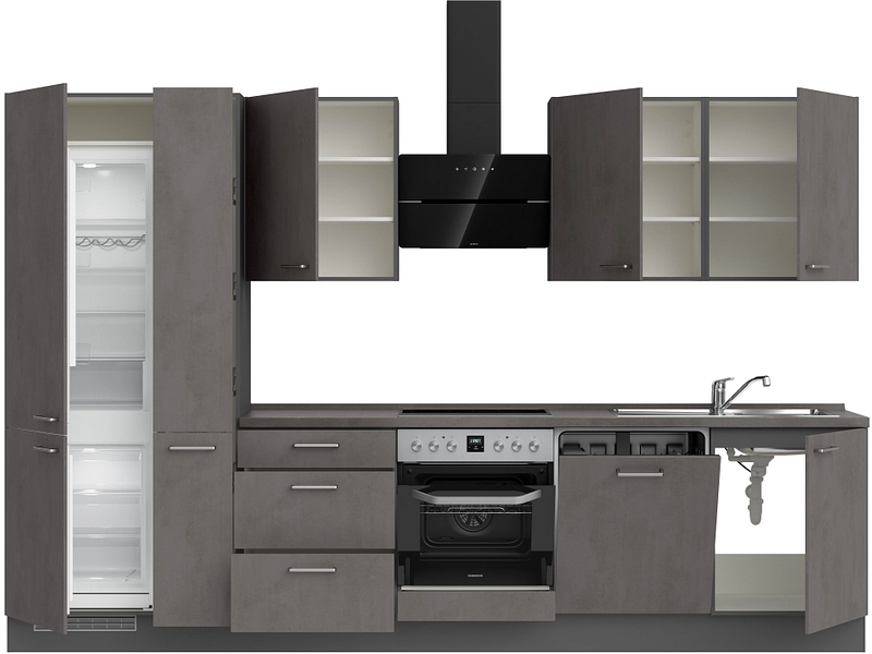 Cucina completa MODUSET RIVA PREMIUM