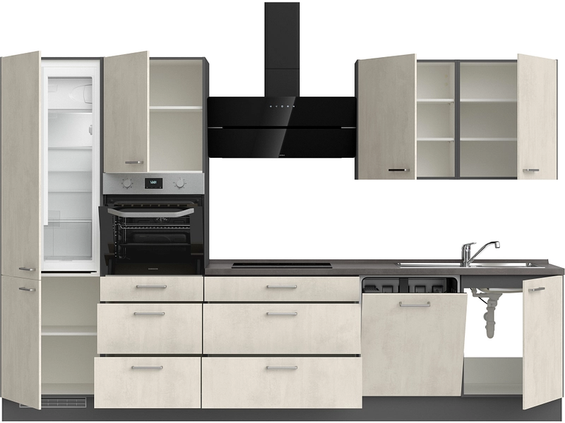 Cucina completa MODUSET RIVA PREMIUM