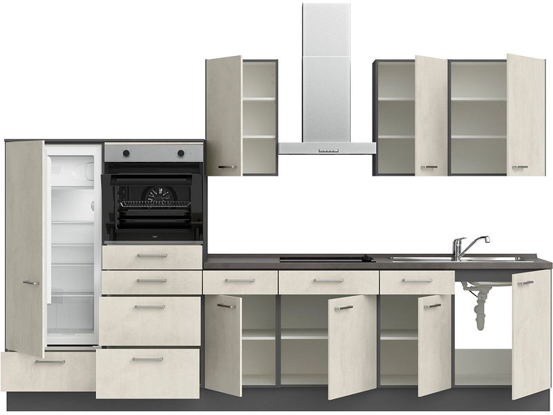 Komplette Küche MODUSET RIVA CLASSIC