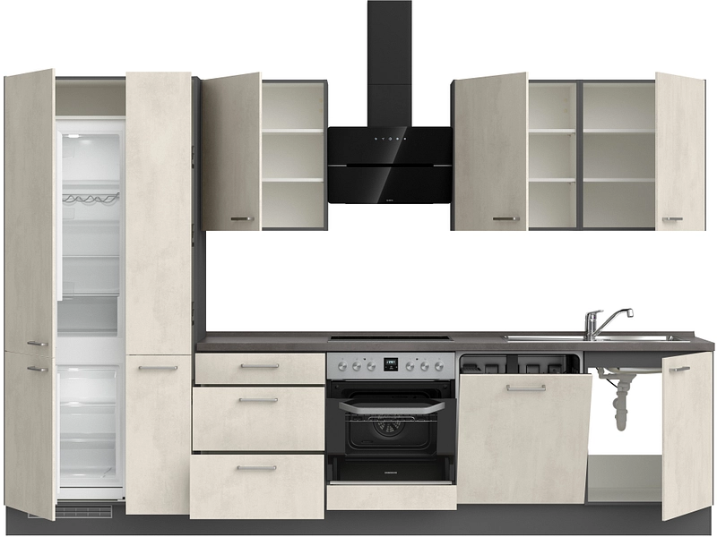 Cucina completa MODUSET RIVA PREMIUM