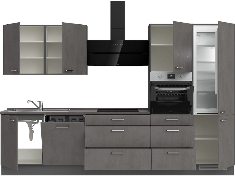 Cucina completa MODUSET RIVA PREMIUM