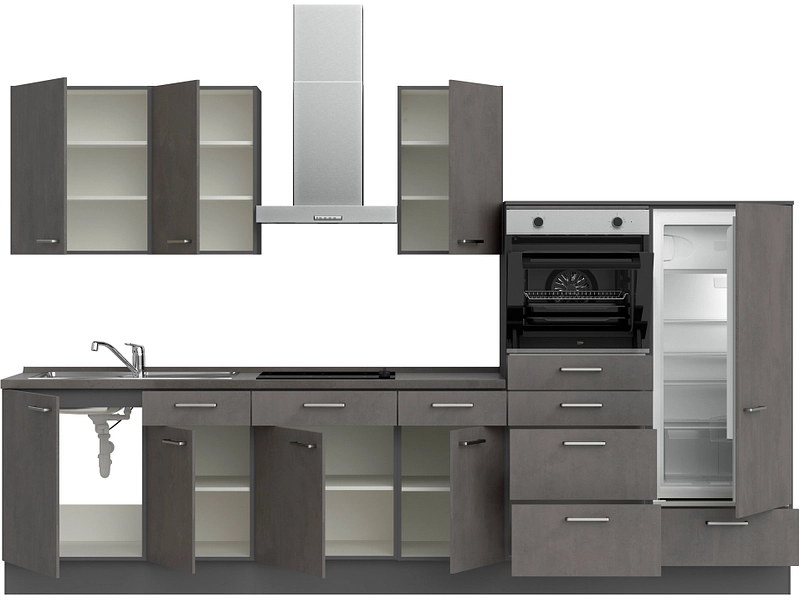 Komplette Küche MODUSET RIVA CLASSIC