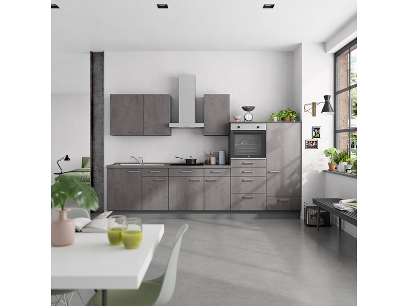 Komplette Küche MODUSET RIVA CLASSIC