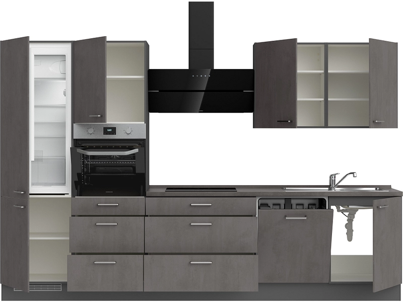 Cucina completa MODUSET RIVA PREMIUM