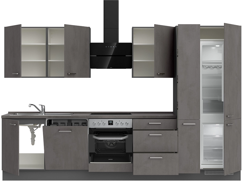 Cucina completa MODUSET RIVA PREMIUM