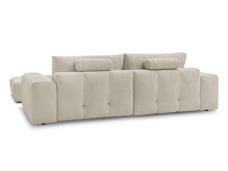 Canapé 3 places avec pouf BOBOCHIC ANAKIN