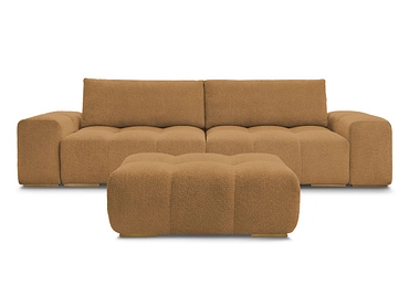 Canapé 3 places avec pouf BOBOCHIC ANAKIN