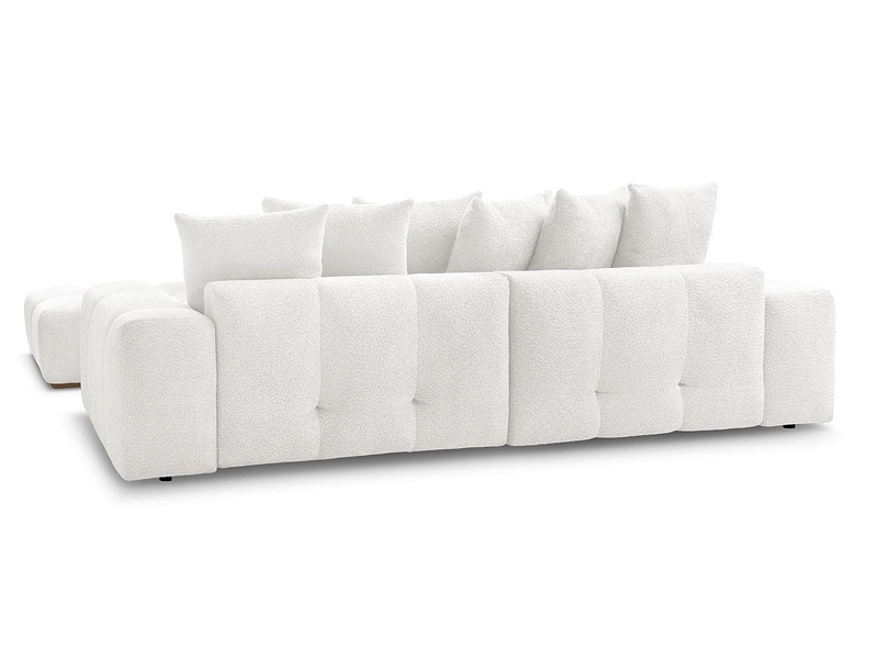 Canapé 3 places avec pouf BOBOCHIC ANAKIN