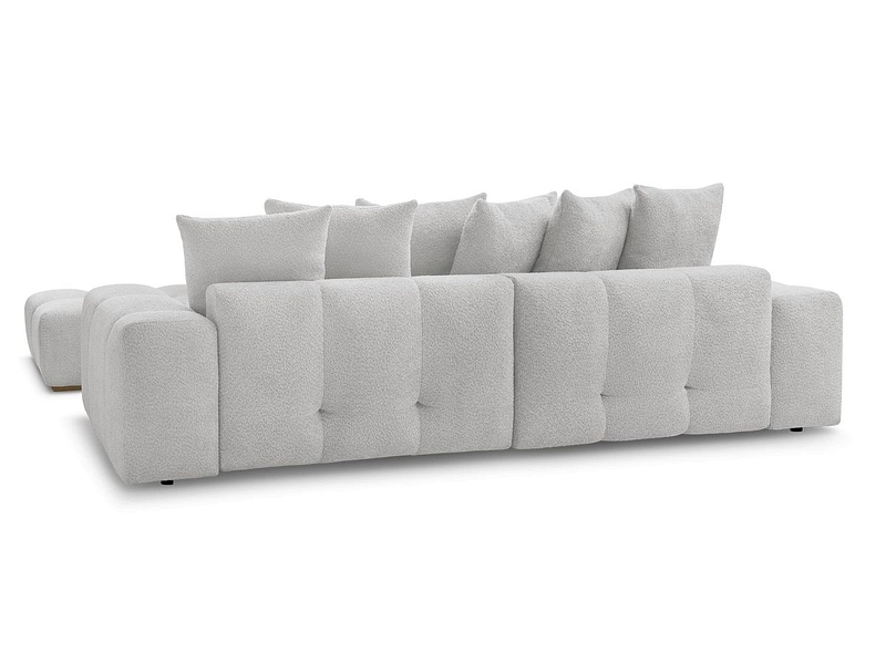 Canapé 3 places avec pouf BOBOCHIC ANAKIN