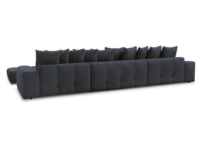 Panorama-Ecksofa mit Hocker BOBOCHIC ANAKIN