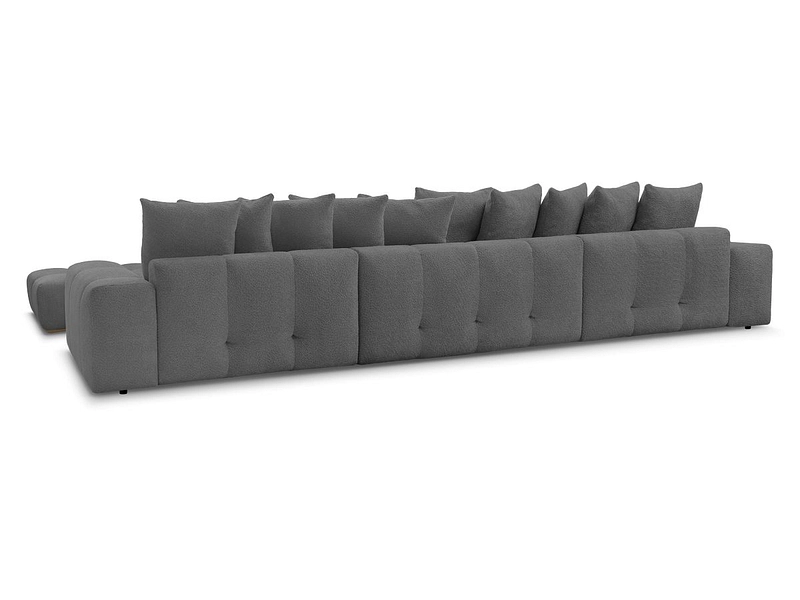 Panorama-Ecksofa mit Hocker BOBOCHIC ANAKIN